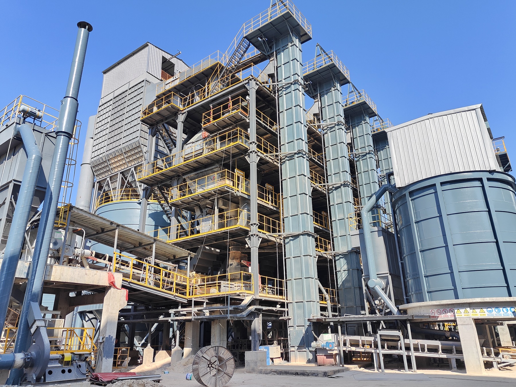 唐山金路v8干式整形砂石同出系統(tǒng)，新型立體化砂石生產(chǎn)模式