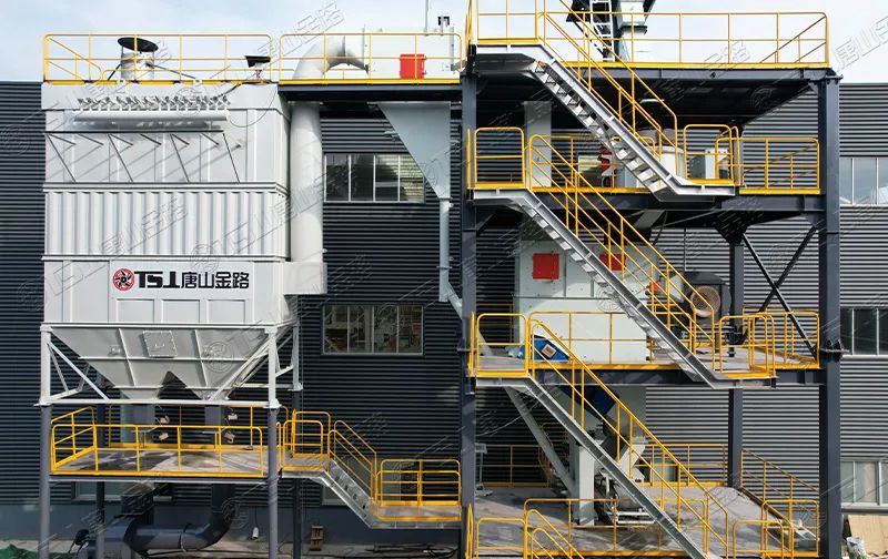 浙江干法制砂樓項(xiàng)目安裝飛快，馬上完工！